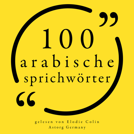 100 arabische Sprichwörter, 