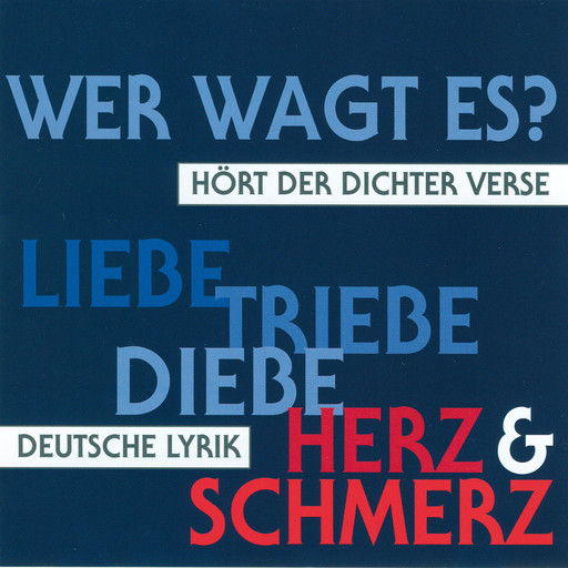 Deutsche Lyrik, Friedrich Nietzsche, Rainer Maria Rilke, Hugo von Hofmannsthal, Johann Wolfgang von Goethe