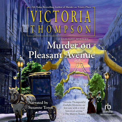 Murder on Pleasant Avenue, Victoria Thompson