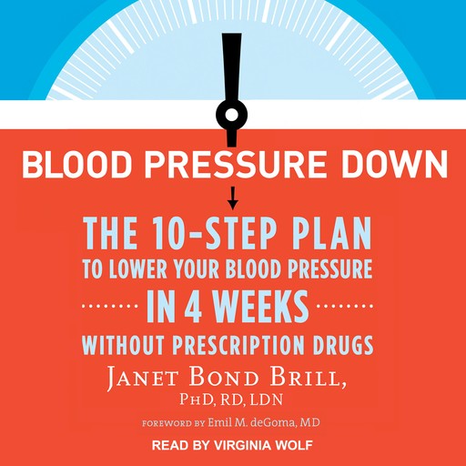 Blood Pressure Down, Janet Brill, R.D, LDN, Emil M. de Goma