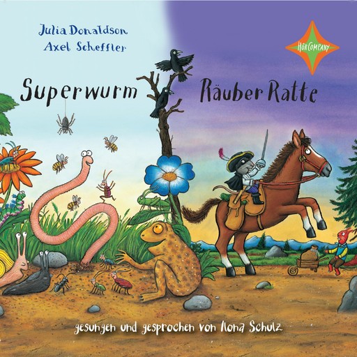 Superwurm / Räuber Ratte (ungekürzt), Axel Scheffler, Julia Donaldson