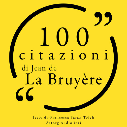 100 citazioni di Jean de la Bruyère, Jean de la Bruyère
