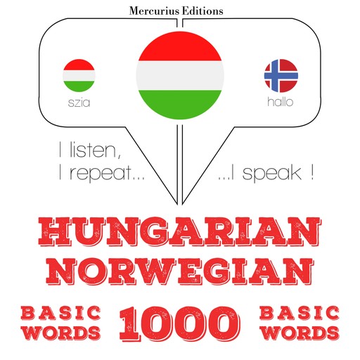 Magyar - norvég: 1000 alapszó, JM Gardner