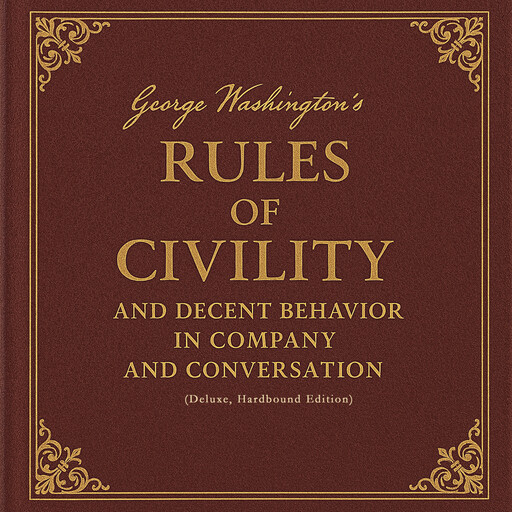 George Washington's Rules of Civility and Decent Behavior in Company and Conversation (Deluxe, Hardbound Edition), George Washington