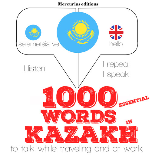 1000 essential words in kazakh, JM Gardner