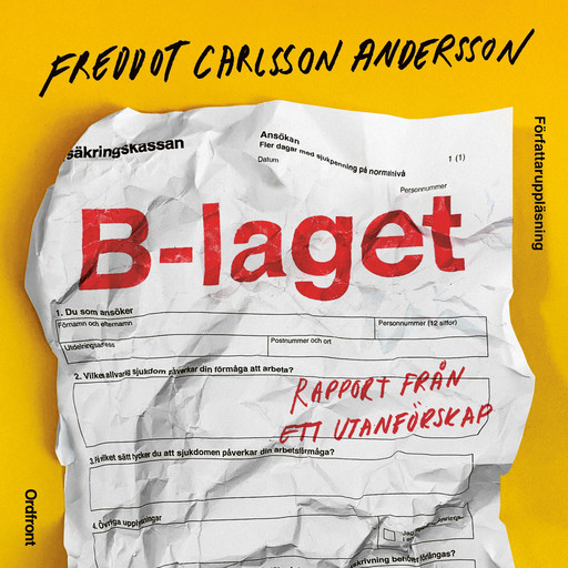 B-laget, Freddot Carlsson Andersson