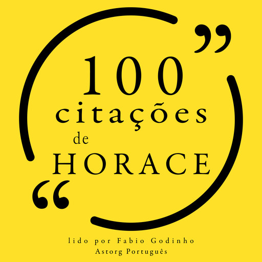 100 citações de Horácio, Horace