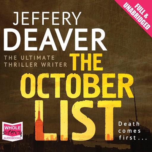 The October List, Jeffery Deaver