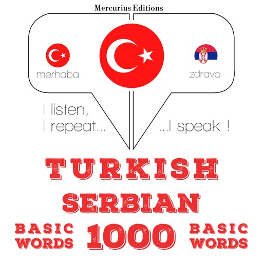 Türkçe - Sırpça: 1000 temel kelime, JM Gardner