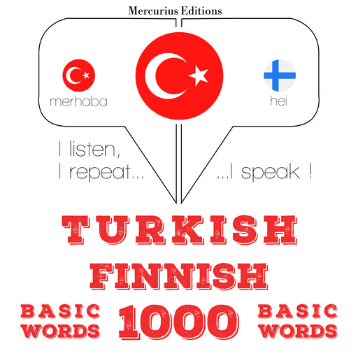 Türkçe - Fince: 1000 temel kelime, JM Gardner