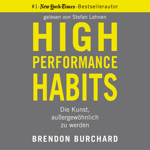 High Performance Habits, Brendon Burchard