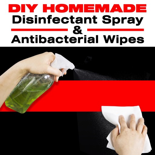 DIY HOMEMADE DISINFECTANT SPRAY & ANTIBACTERIAL WIPES: Easy Step-by-Step Guide to Make your Hand Sanitizer Germicidal Wipes & Sanitizing Spray at Home. Do It Yourself in 5 minutes!, DIY Homemade Publishing