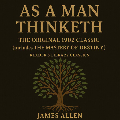 As a Man Thinketh - The Original 1902 Classic (includes The Mastery of Destiny) (Reader's Library Classics), James Allen