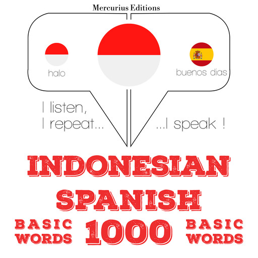 1000 kata-kata penting di Spanyol, JM Gardner