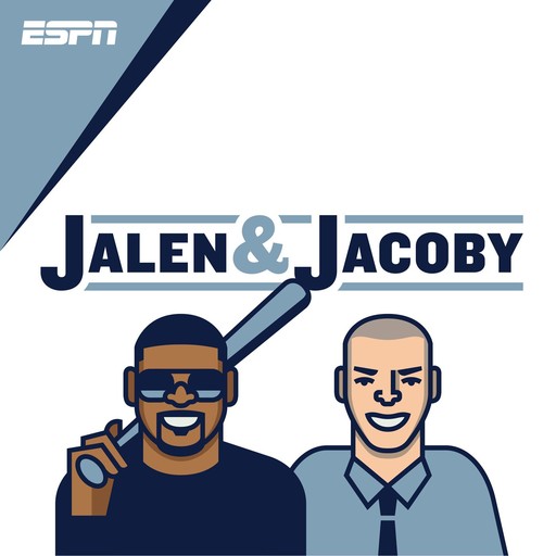 NFL Legend Jim Brown Stops By J&J, David Jacoby, ESPN, Jalen Rose
