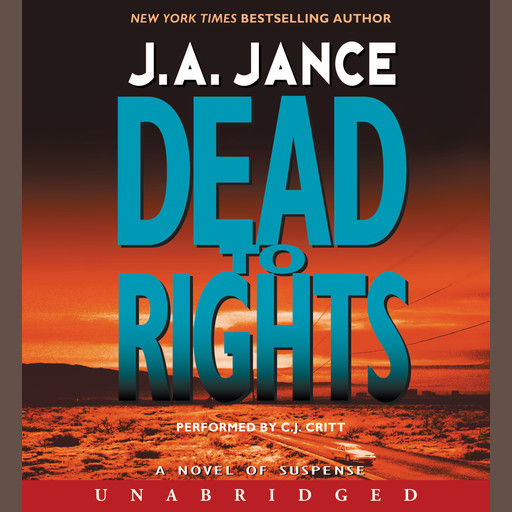 Dead to Rights, J.A.Jance