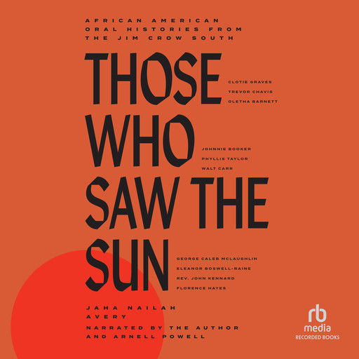 Those Who Saw the Sun, Jaha Nailah Avery