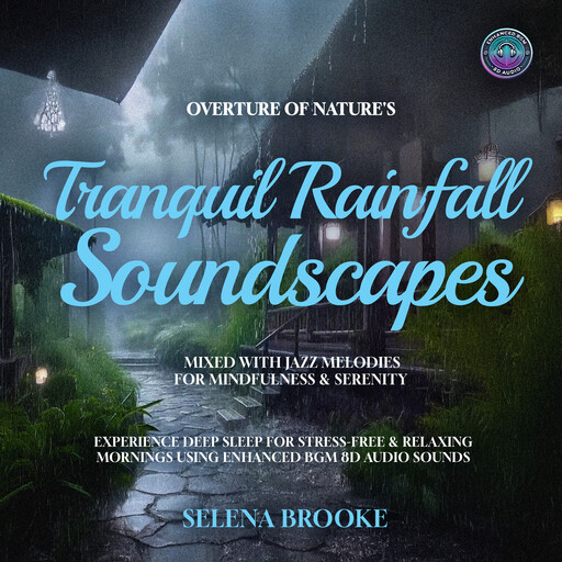 Overture of Nature's Tranquil Rainfall Soundscapes Mixed with Jazz Melodies for Mindfulness & Serenity, Selena Brooke
