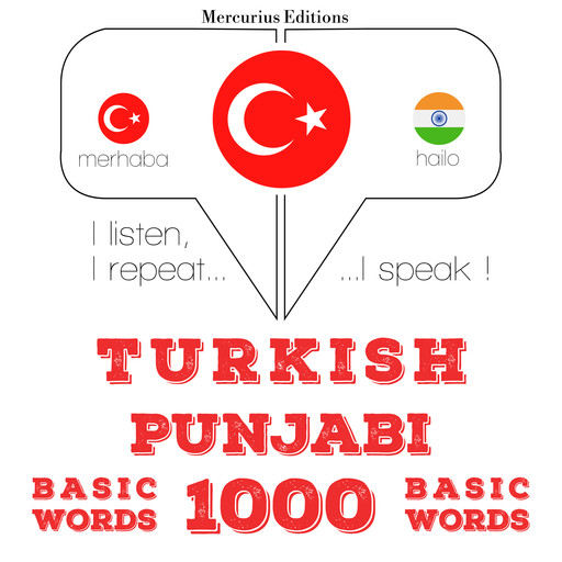Türkçe - Pencapça: 1000 temel kelime, JM Gardner