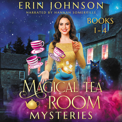Magical Tea Room Mysteries: Books 1-4, Erin Johnson