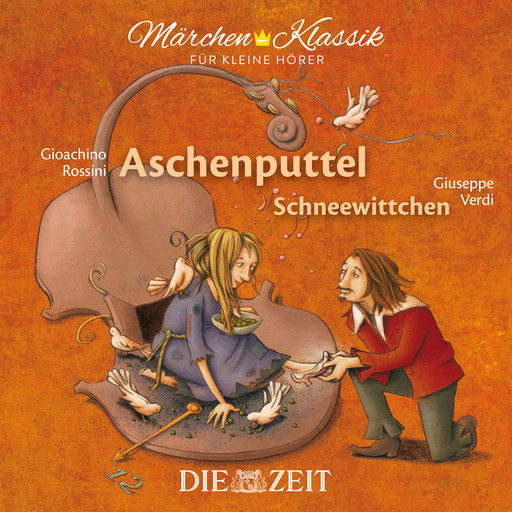 Die ZEIT-Edition "Märchen Klassik für kleine Hörer" - Aschenputtel und Schneewittchen mit Musik von Gioachino Rossini und Giuseppe Verdi, Gebrüder Grimm