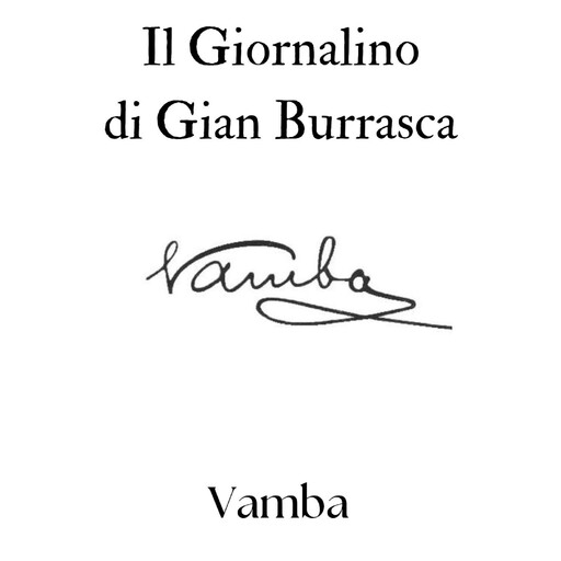 Il Giornalino di Gian Burrasca, Vamba