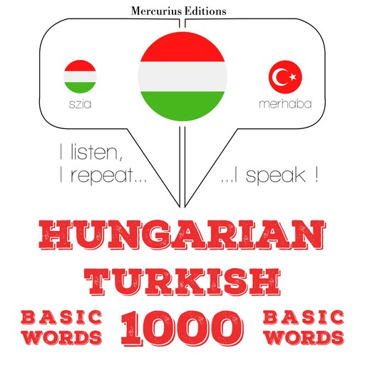 Magyar - török: 1000 alapszó, JM Gardner