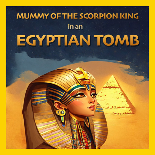 Mummy of the Scorpion King in an Egyptian Tomb, Max Marshall