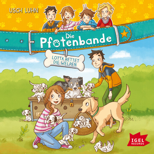 Die Pfotenbande. Lotta rettet die Welpen, Usch Luhn