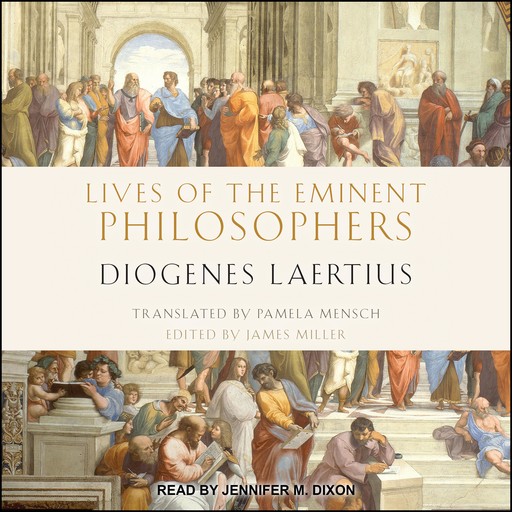 Lives of the Eminent Philosophers, Diogenes Laertius