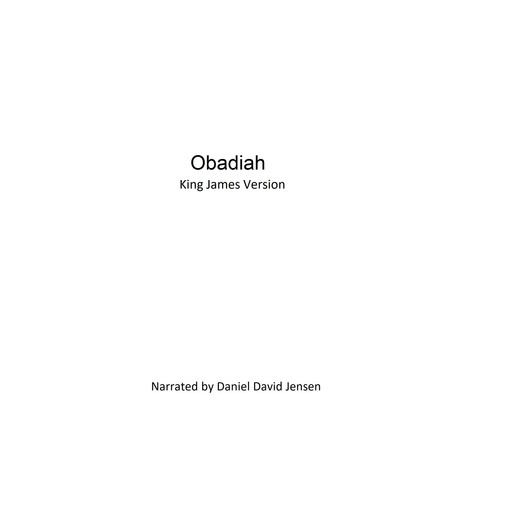 Obadiah, AV, KJV