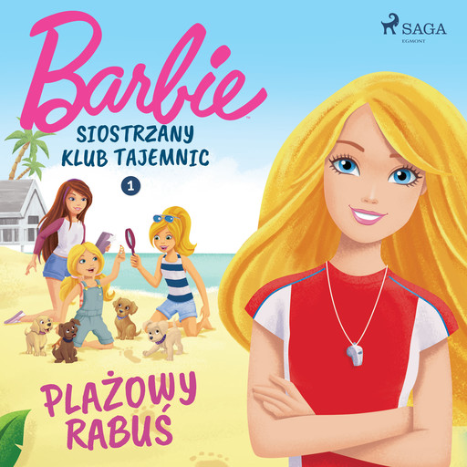 Barbie - Siostrzany klub tajemnic 1 - Plażowy rabuś, Mattel
