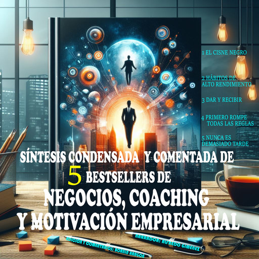 Síntesis condensada y comentada de 5 Bestsellers de Motivación Empresarial y Coaching, Bornin Aragon