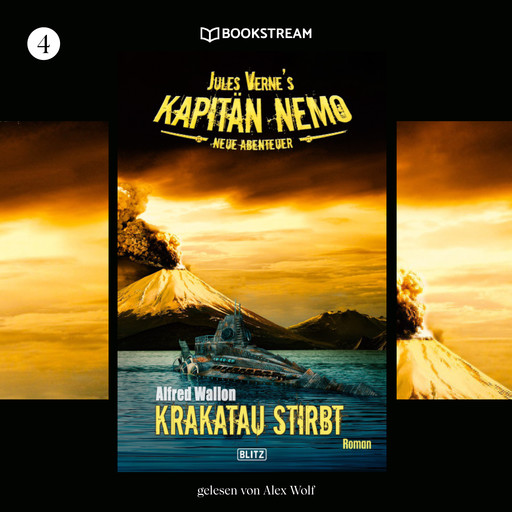 Krakatau stirbt - Jules Vernes Kapitän Nemo - Neue Abenteuer, Folge 4 (Ungekürzt), Jules Verne, Alfred Wallon