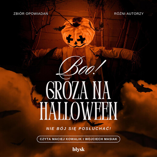 Boo! Groza na Halloween, Oscar Wilde, H.G. Wells, Jerome Klapka Jerome, Rudyard Kipling, Joseph Conrad, Bram Stoker, Edgar Allan Poe, Fiodor Dostojewski, Aleksander Puszkin