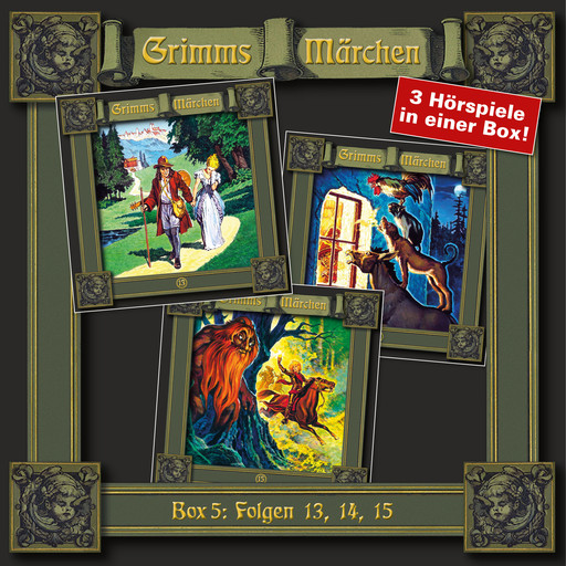 Grimms Märchen, Box 5: Folgen 13, 14, 15, Gebrüder Grimm