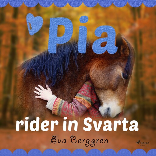 Pia rider in Svarta, Eva Berggren