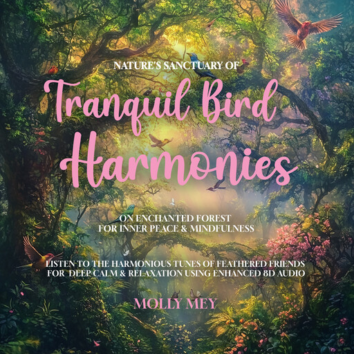 Nature's Sanctuary of Tranquil Bird Harmonies on Enchanted Forest for Inner Peace & Mindfulness, Molly Mey
