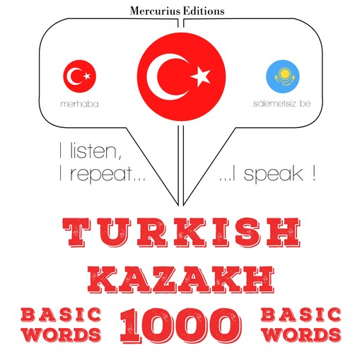 Türkçe - Kazakça: 1000 temel kelime, JM Gardner