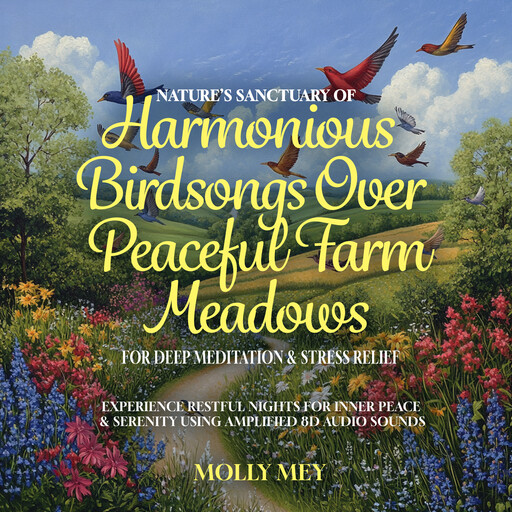 Nature’s Sanctuary of Harmonious Birdsongs Over Peaceful Farm Meadows for Deep Meditation & Stress Relief, Molly Mey