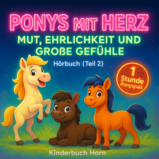 Ponys mit Herz – Mut, Ehrlichkeit und große Gefühle (Hörbuch Teil 2), Stefan Horn