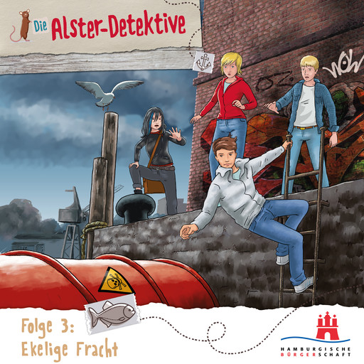 Die Alster-Detektive, Folge 3: Ekelige Fracht (Ungekürzt), Katrin Wiegand, Kai Schwind