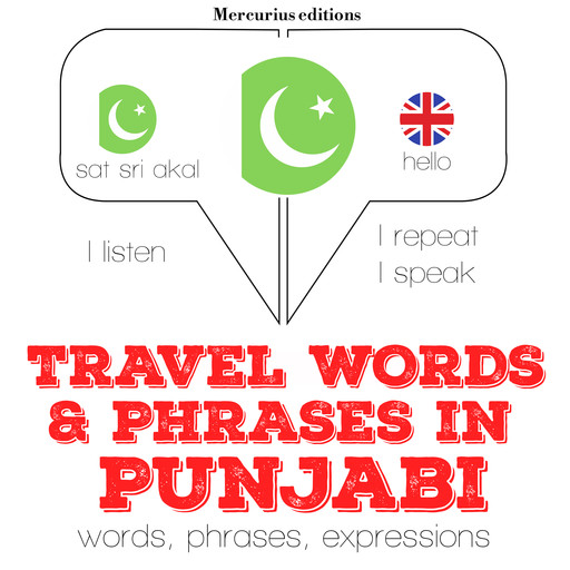Travel words and phrases in Punjabi, JM Gardner