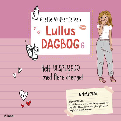 Lullus dagbog 6, Helt desperado - med flere drenge! Rød Læseklub, Anette Vinther Jensen