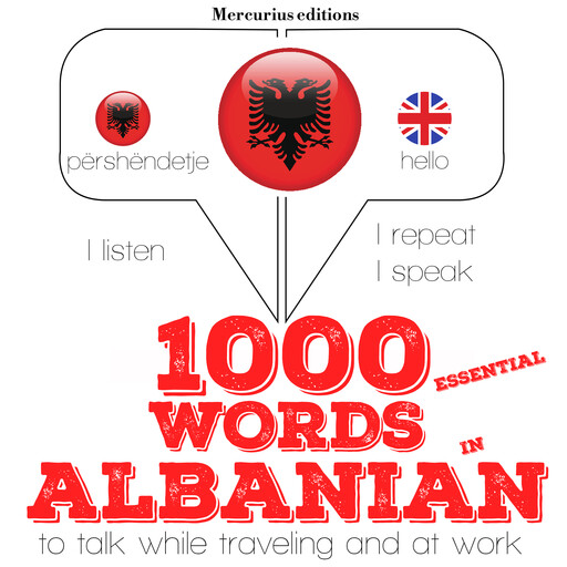 1000 essential words in Albanian, JM Gardner