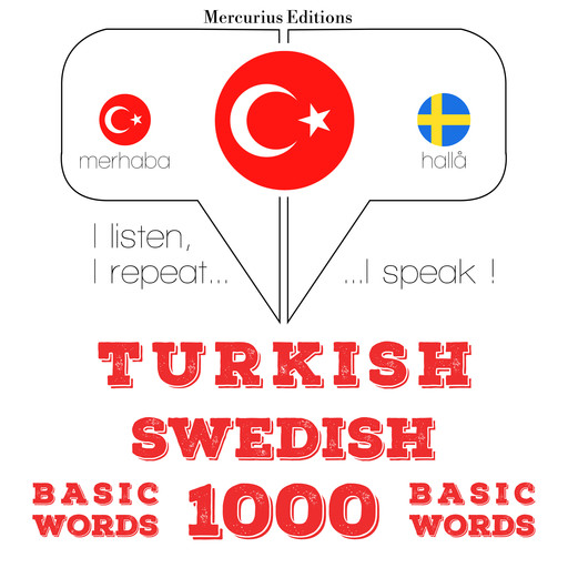 Türkçe - İsveççe: 1000 temel kelime, JM Gardner