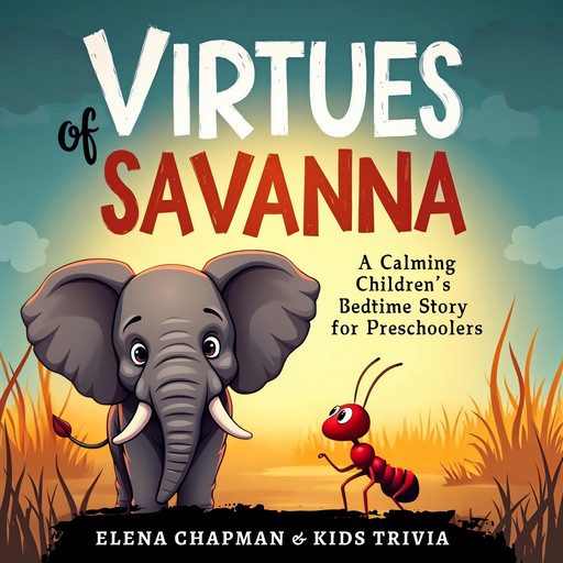 Virtues of Savanna. A Calming Children's Bedtime Story for Preschoolers, Elena Chapman, Kids Trivia