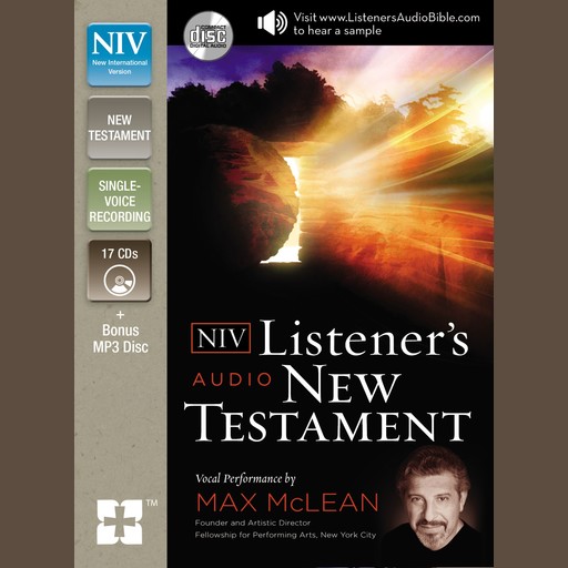 Listener's Audio Bible - New International Version, NIV: New Testament, Max McLean