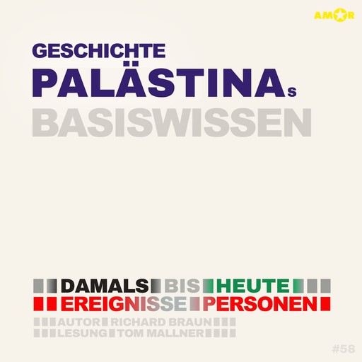 Geschichte Palästinas - Damals bis heute. Ereignisse, Personen, Zusammenhänge - Basiswissen - Basiswissen (ungekürzt), Bert Alexander Petzold