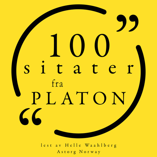 100 sitater fra Platon, Plato